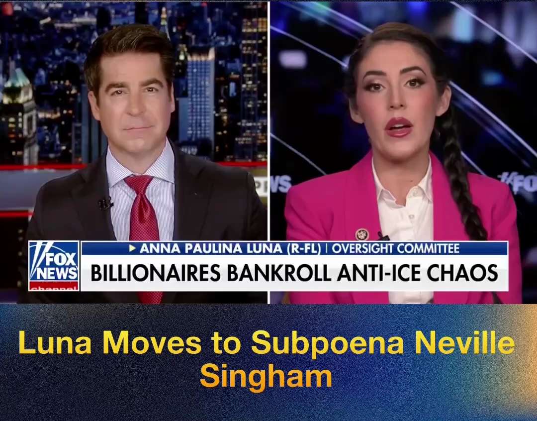 🚨BREAKING: Anna Paulina Luna just filed a motion to SUBPOENA Marxist billionaire Neville Singham

“...