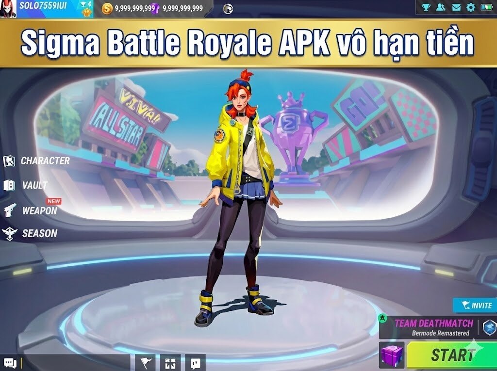 Tải Sigma Battle Royale MOD APK (Menu, Vô Hạn Tiền, Kim Cương) v1.0.113
Sigma Battle Royale là game ...