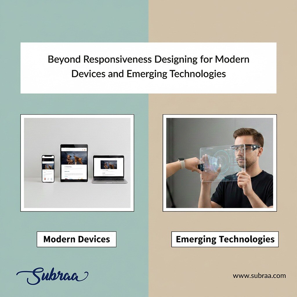 Beyond Responsiveness: Designing for Modern Devices and Emerging Technologies — Subraa
The digital l...
