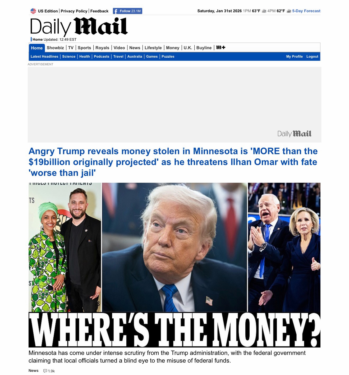 President Trump: Deport Omar and the Somalians 

https://www.dailymail.co.uk/news/article-15515435/d...