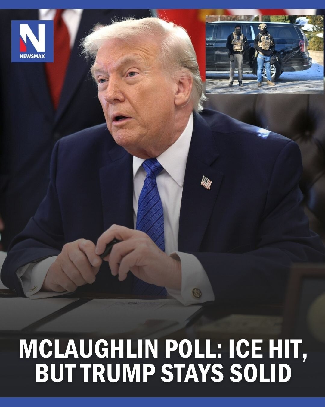 TRUMP ORDERS DHS: President Donald Trump said he has directed Homeland Security Secretary Kristi Noe...