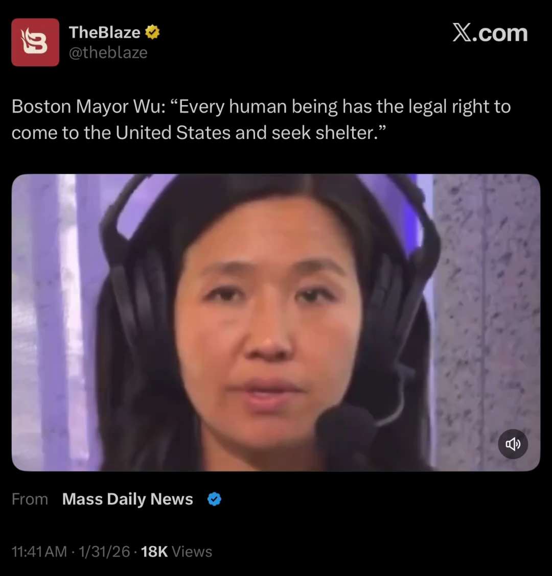 The CCP’s Party Line 

https://x.com/theblaze/status/2017639322170573017?s=46