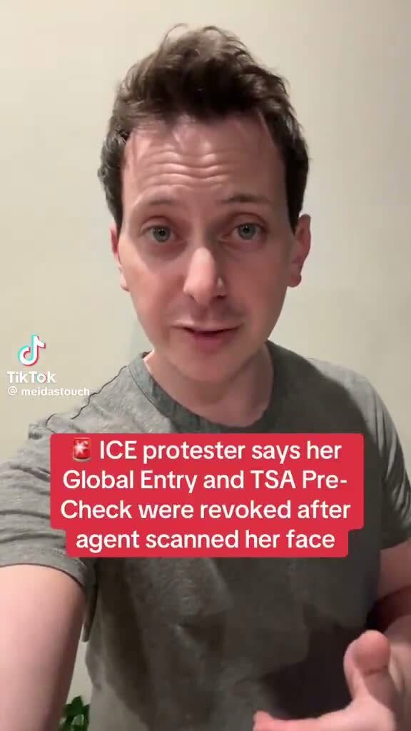 FAFO: PROTESTER LOSES TSA PRIVILEGES AFTER TARGETING AGENTS 🚨
A Minnesota woman is learning the har...