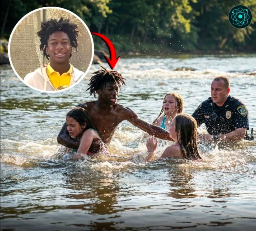 Sixteen-year-old Corion Evans has been hailed as a hero following a daring rescue at the Pascagoula ...