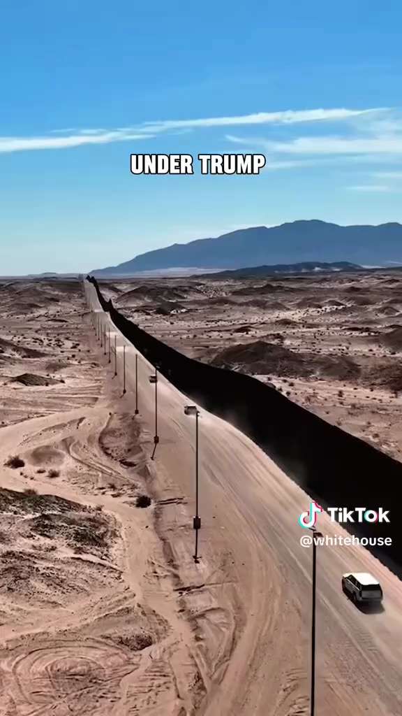 Border under Biden vs Border under Trump! 
We voted for this! 🙌🏻🇺🇸