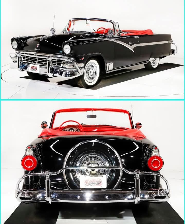 1956 #Ford Fairlane Sunliner 

