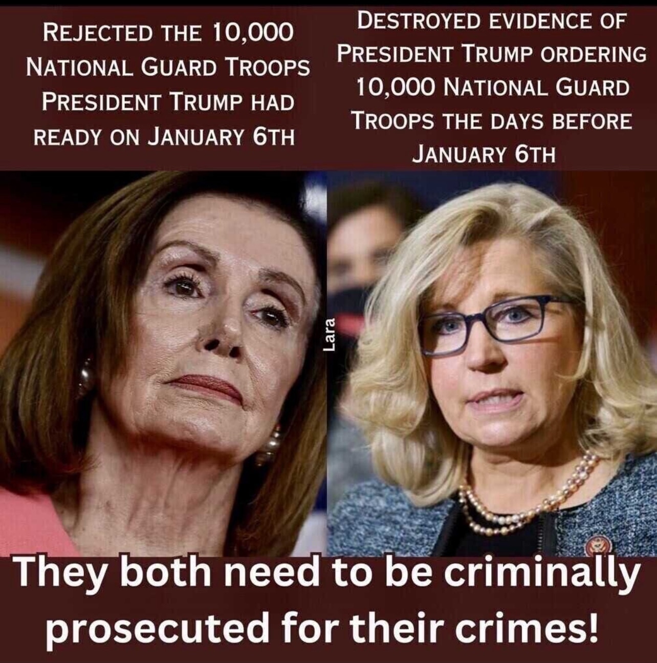 When will these two be in cuffs???
#J6   #NotAnInsurrection