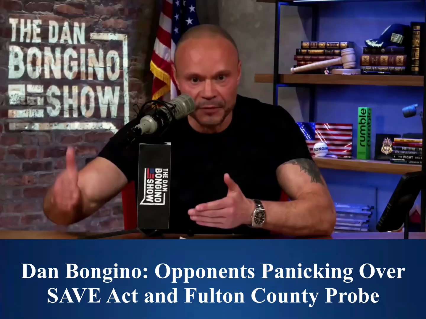 🚨 DAN BONGINO CALLS IT OUT:
“They’re freaked out over the SAVE Act.
They’re also freaked out about ...