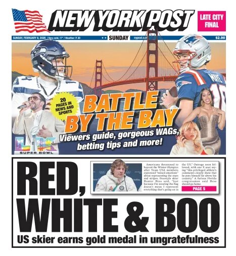 BATTLE BY THE BAY: My pick is the @Patriots to win the #SuperBowlLX !
RED, WHITE & BOO: @TeamUSA @Ol...