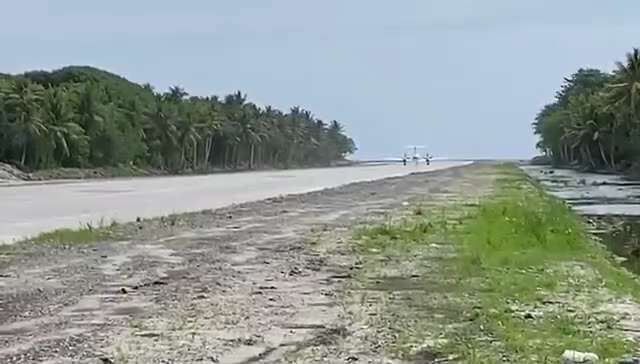 JUST IN: CCP-backed runway on Woleai Island in Micronesia has now been completed and handed over. Lo...