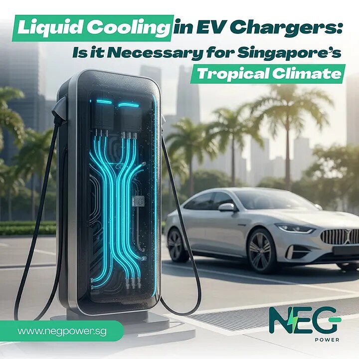 Liquid Cooling in EV Chargers: Is it Necessary for Singapore’s Tropical Climate? — Neg Power
