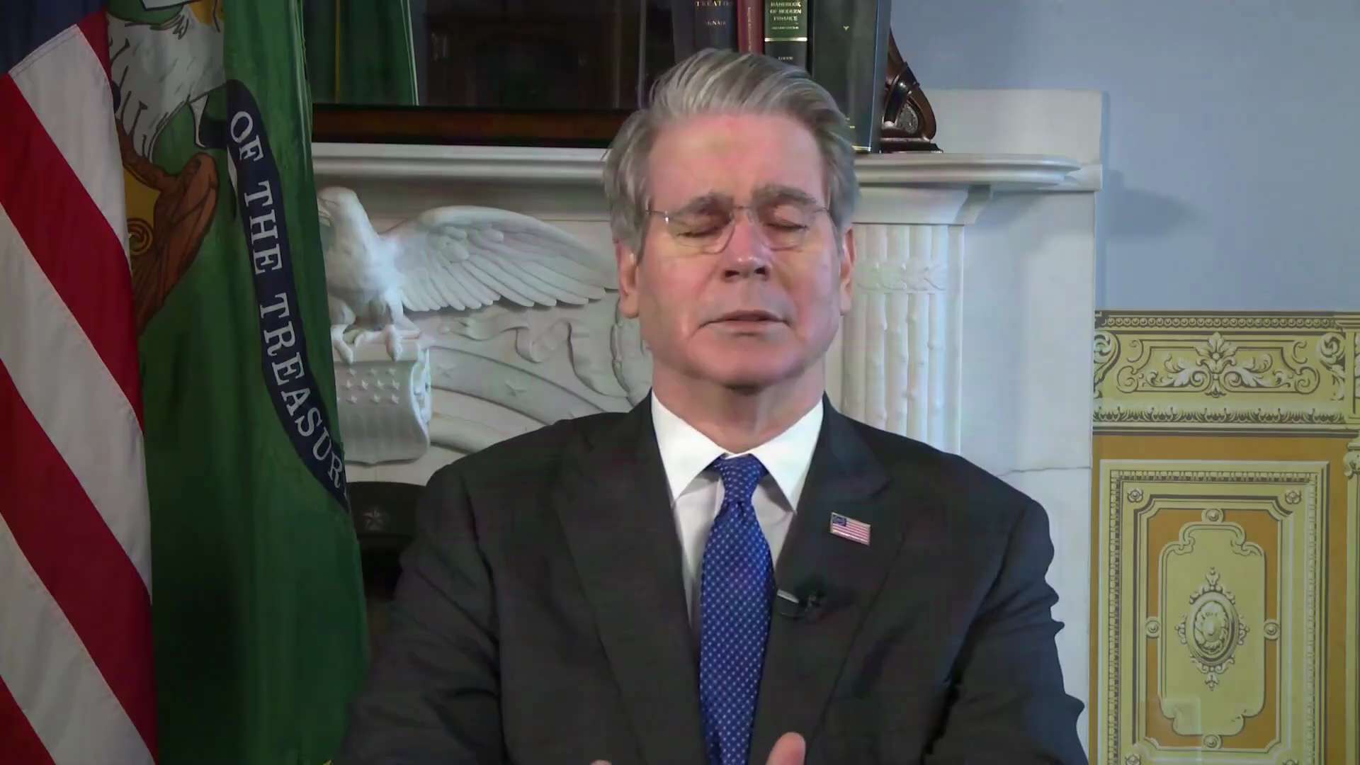 JUST IN - Feb. 10, Treasury Secretary Scott Bessent: Thanks to the mutual respect between President ...