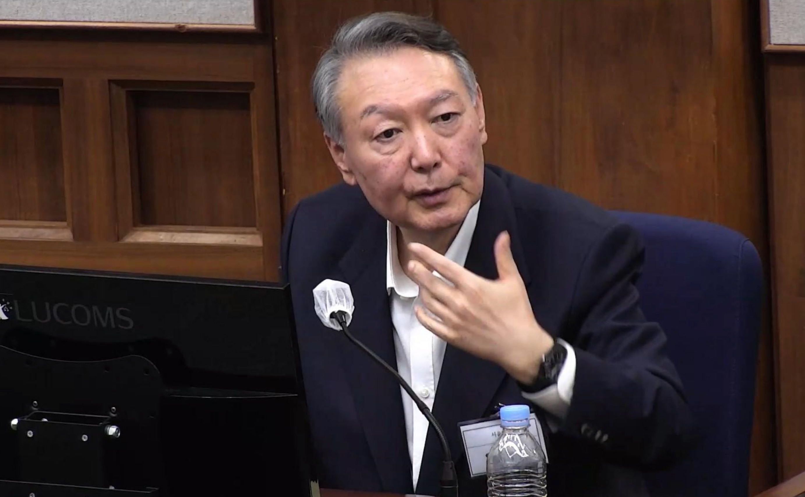 On Wednesday, a Seoul court approved live broadcast of former President Yoon Suk Yeol’s Feb. 19 sent...