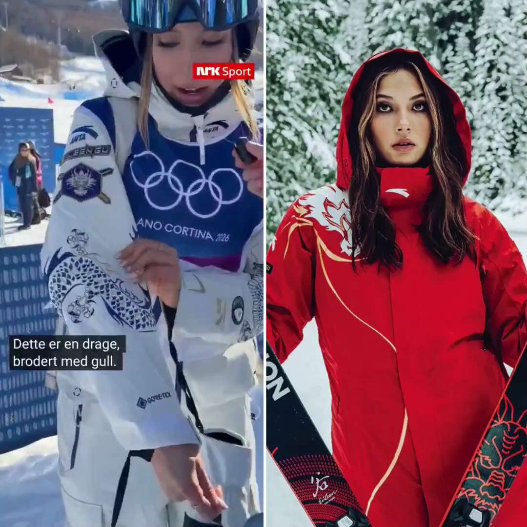 🎿 代表中国参赛的美国出生的奥运滑雪运动员谷爱凌，与金牌失之交臂🏅

结果，中外网友们都一致地欢呼～ 

她充分利用了美国能为她提供的一切，然后决定为中国效力。

在本次冬奥会上，顾女士身穿一件以...