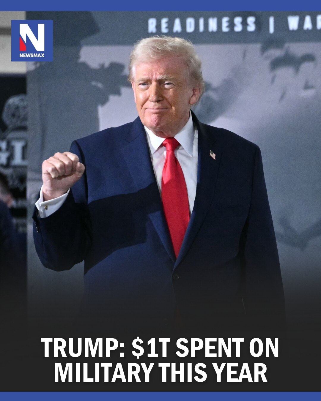 "PEACE THROUGH STRENGTH" AGENDA: President Donald Trump on Friday told troops at Fort Bragg, North C...