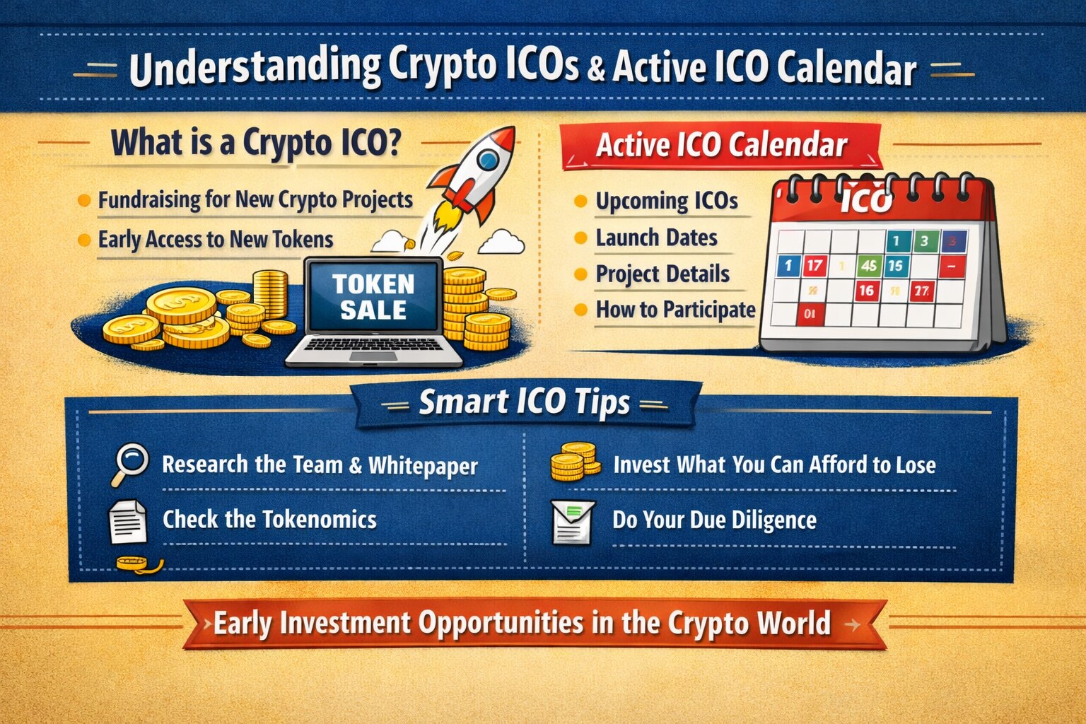 What Is a Crypto ICO? A Simple Guide + Active ICO Calendar
Curious about Crypto ICO and how early bl...