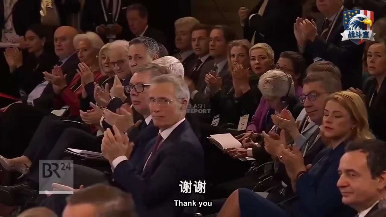 Rubio在慕尼黑直言：大规模移民正抹除西方文明！呼吁欧洲摆脱愧疚、加强边境、回归根源价值观。现场爆发出立鼓掌！这不是巧合，旧全球主义秩序崩塌中，灭共新时代来临！醒醒欧洲～🇺🇸🔥 #NFSC #...