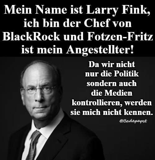 Wer ist Larry Fink?
