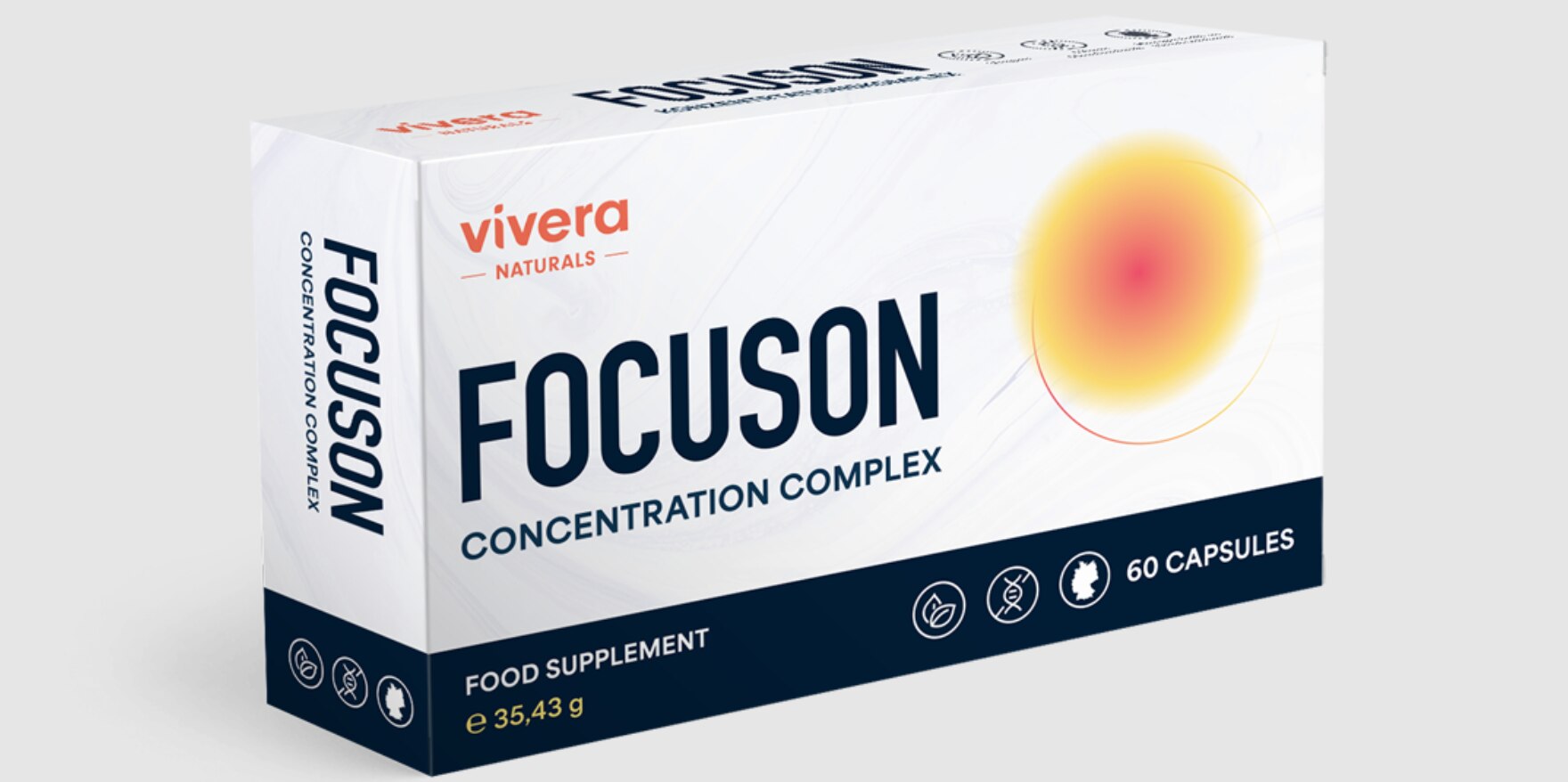 Focuson Brain™ DE AT CH NL BE FR SE DK IE FI: Facts About Mental Energy, Concentration, and Brain Nu...