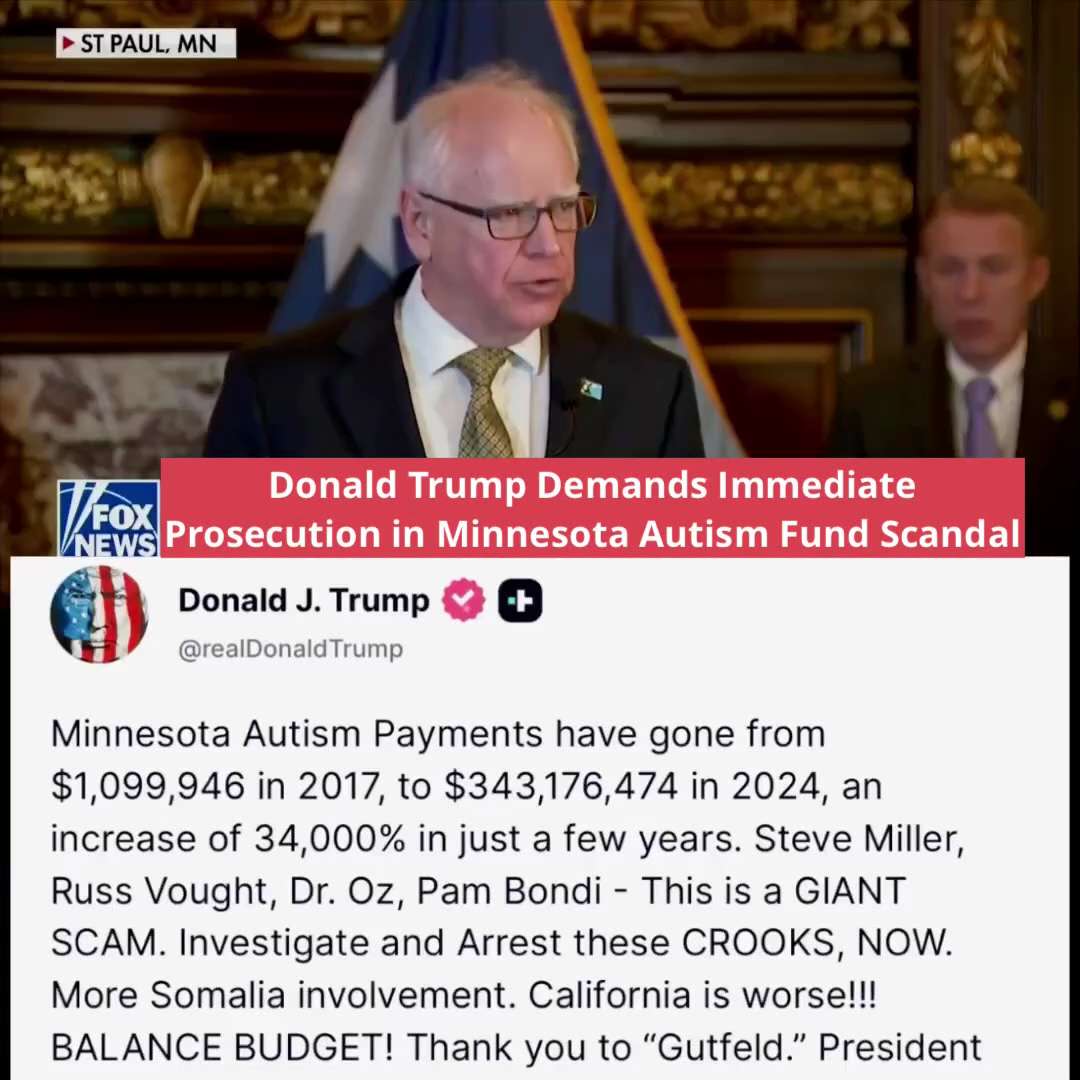 🚨 BREAKING: President Trump just called on Pam Bondi, Stephen Miller, Dr. Oz, and Russ Vought to IM...