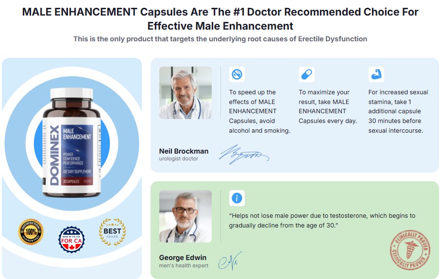 Dominex Male Enhancement Capsules Canada

❗❗❤️Shop Now❤️❗❗

https://www.facebook.com/DominexMaleEnha...