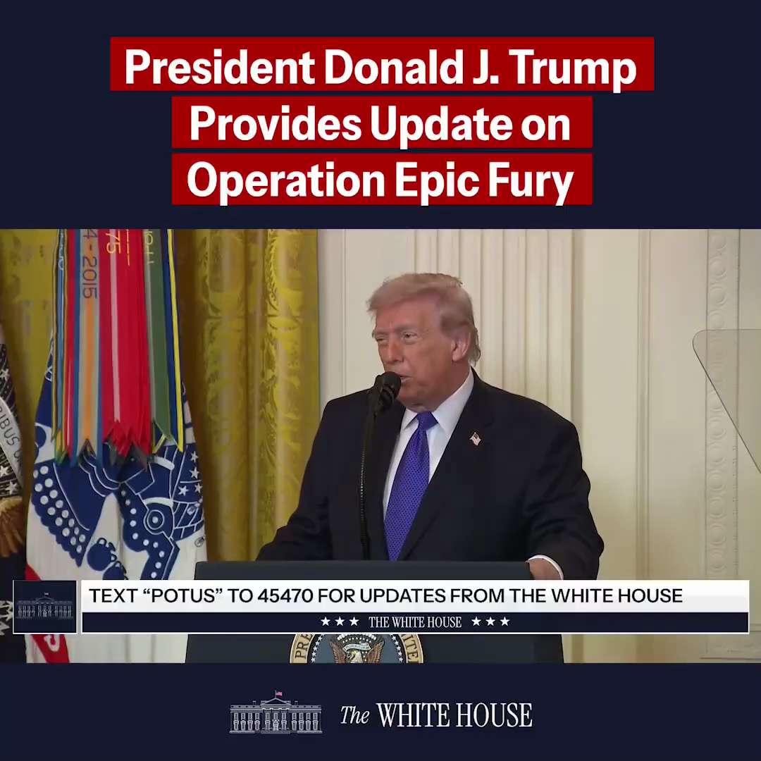 BREAKING - President Trump revealed many countries support United States' efforts to prevent Iran fr...