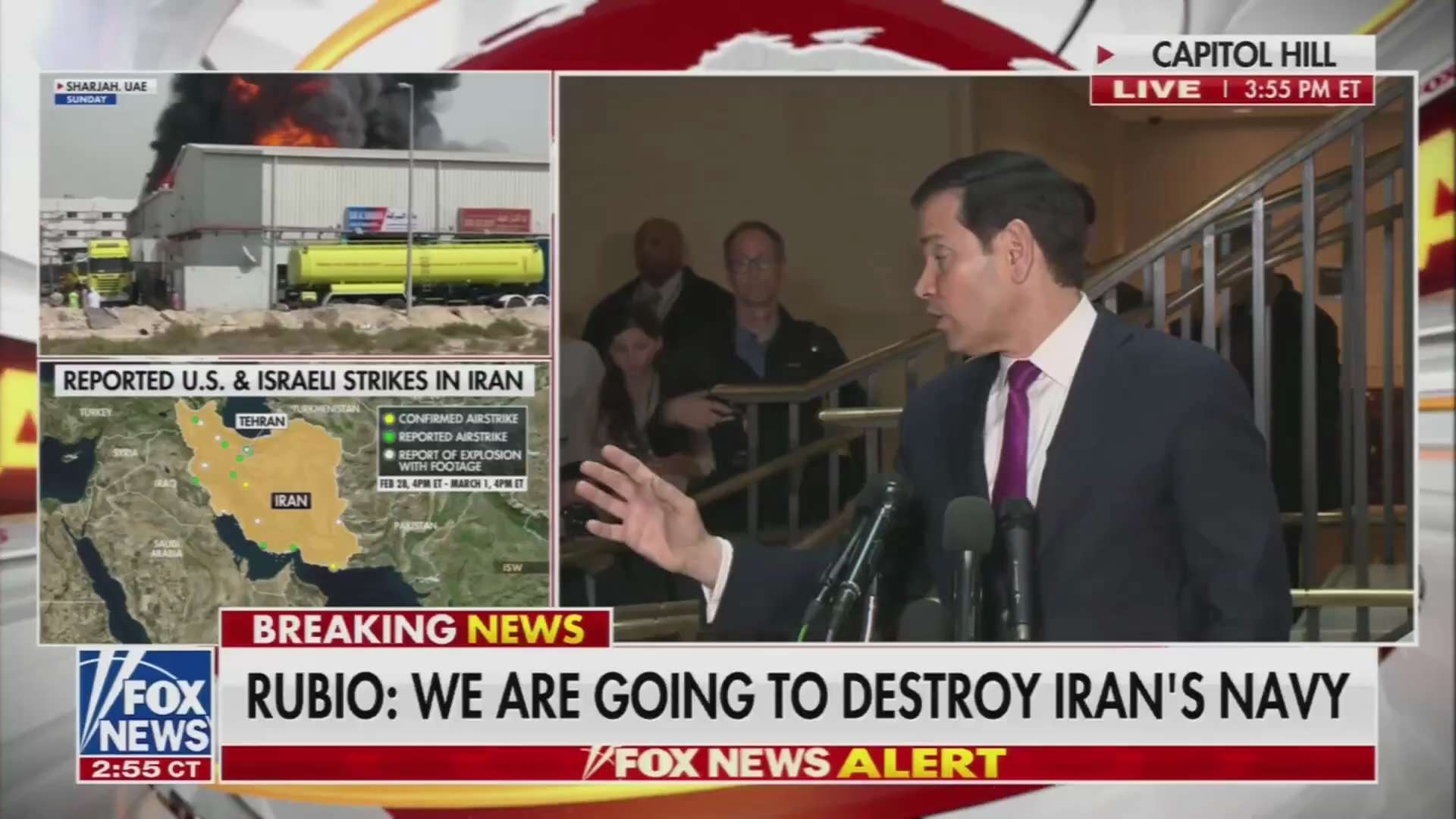 Sec. Marco Rubio: "The President always has the option to undertake whatever operations he decides a...