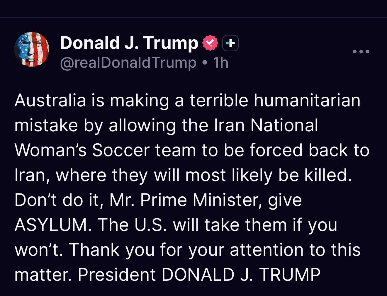 The Australian Government can’t be this stupid and blind, can they?
