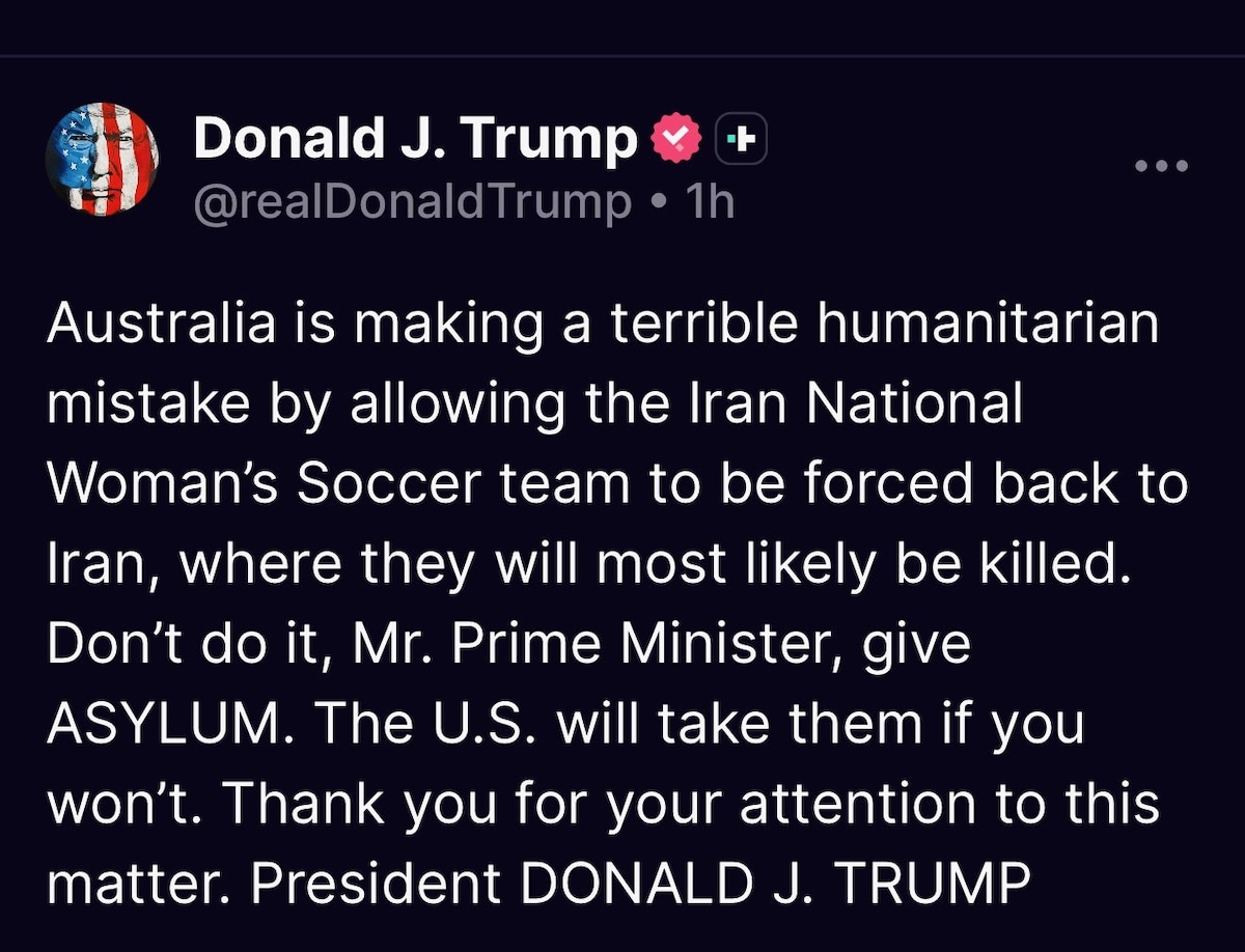 The Australian Government can’t be this stupid and blind, can they?
