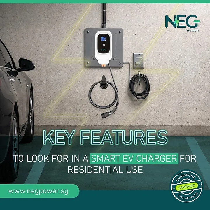 Key Features to Look for in a Smart EV Charger for Residential Use —Neg Power
As electric vehicles b...
