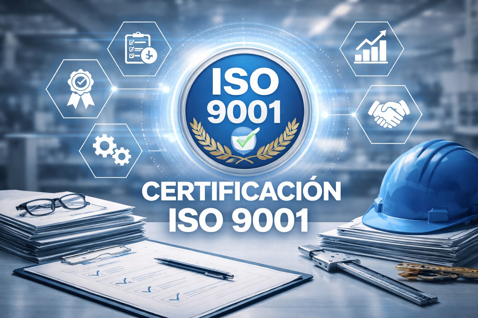 La certificación ISO 9001 es una norma internacional que establece los requisitos para implementar u...