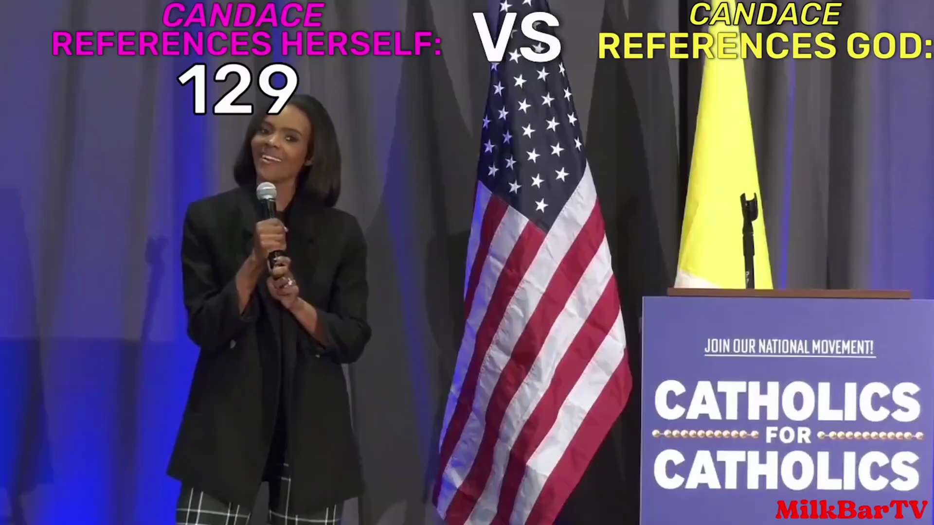 Red Votes on GETTR: It’s all about Candace.. 