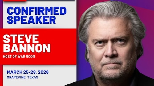 LIVE: STEVE BANNON SPEECH AT CPAC