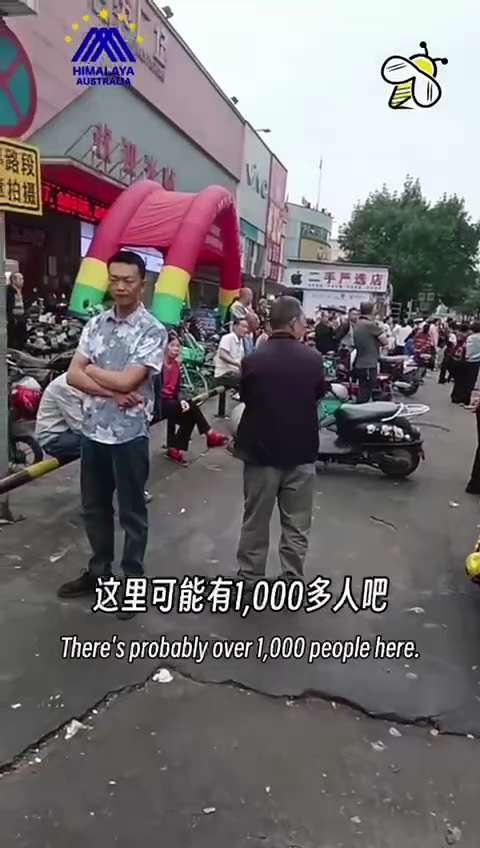 編號：4️⃣4️⃣6️⃣
【中共乱象】4月5日，广东广州花都区狮岭镇招工市场，一名工人发视频表示，上千人在市场找工作，老板却没见到几个。🔗himalayaustralia.com.au
#中共亂象 ...