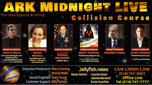 The Intelligence Briefing /Collision Course - John B Wells LIVE
