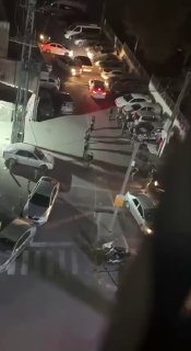 Israeli forces conduct operation in Shuafat refugee camp near Jerusalem. Video footage circulating o...