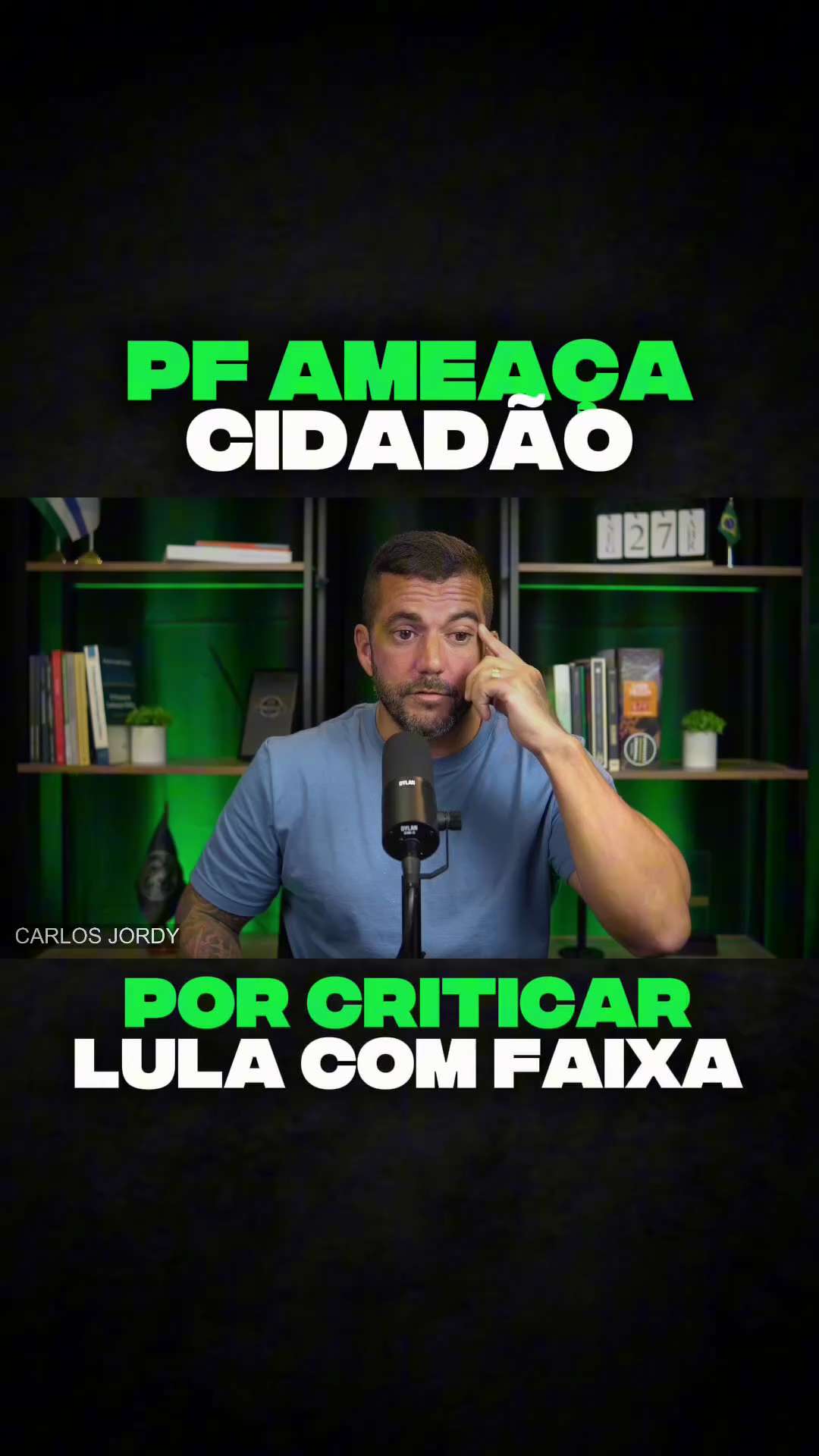 PF ameaça cidadãos por colocarem faixas contra lula. Governo da censura.