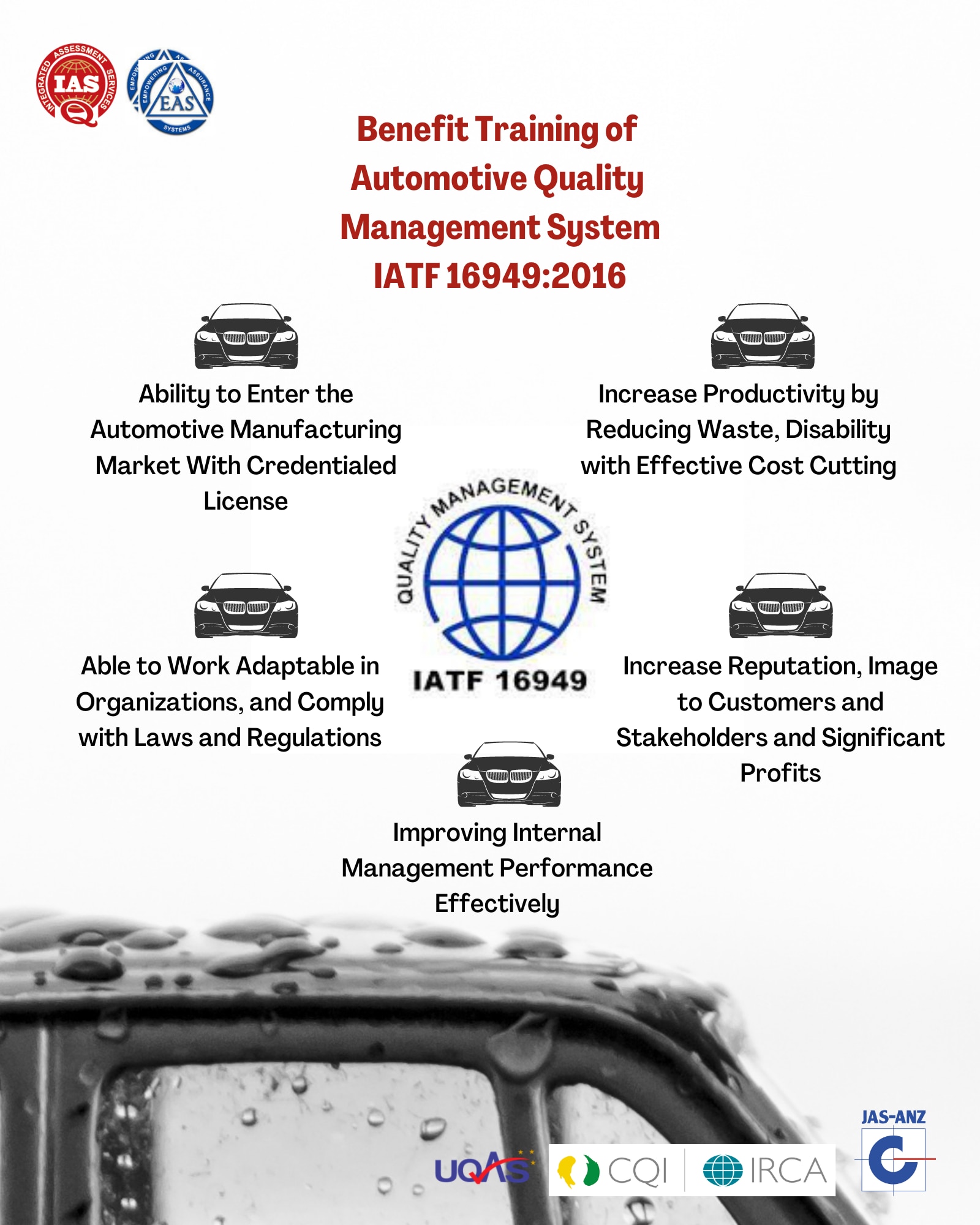 IATF Internal Auditor Training Online - Self-Learning - EAS

The International Automotive Task Force...