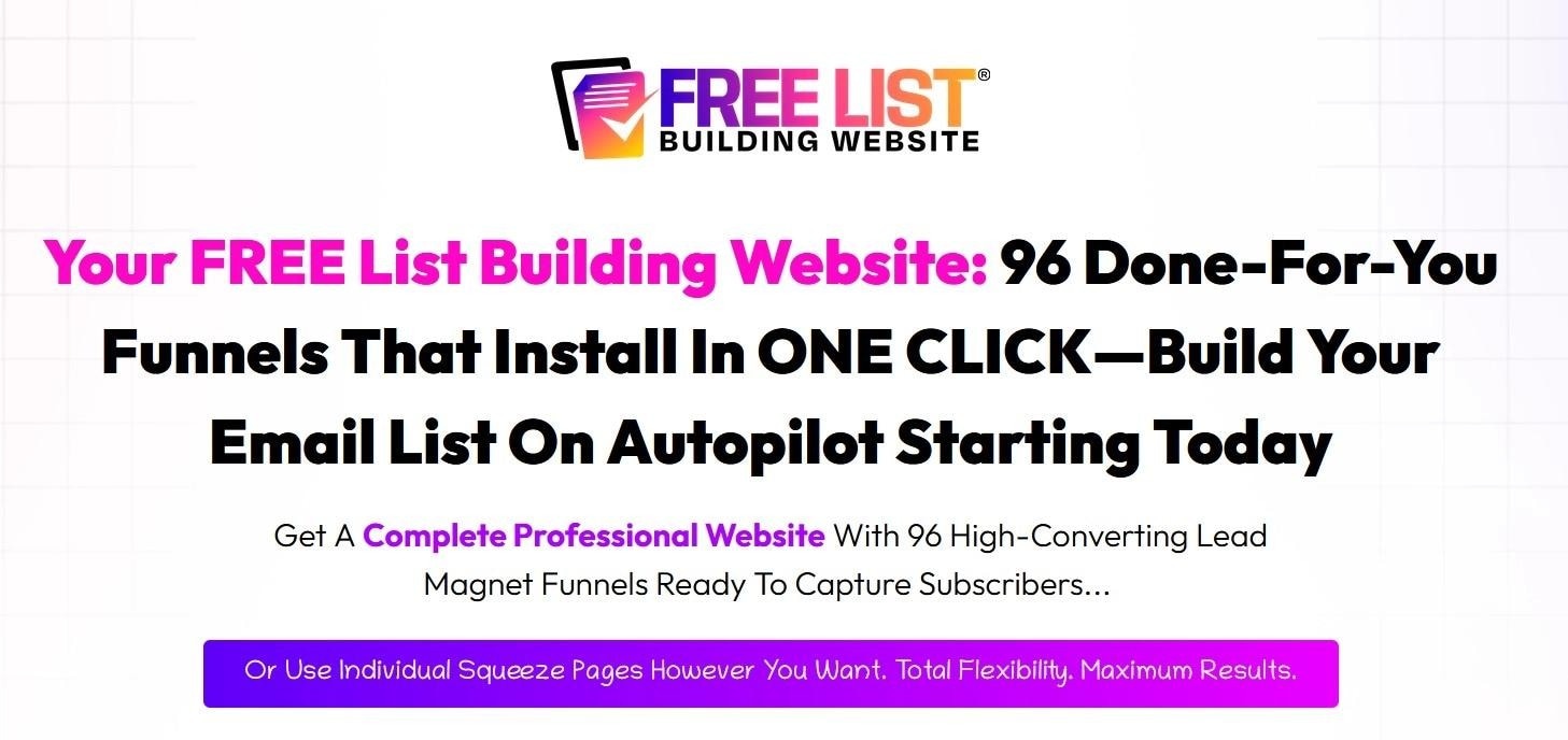 Free List Building Website Review: Honest Insights Before You Buy
Building an email list remains one...