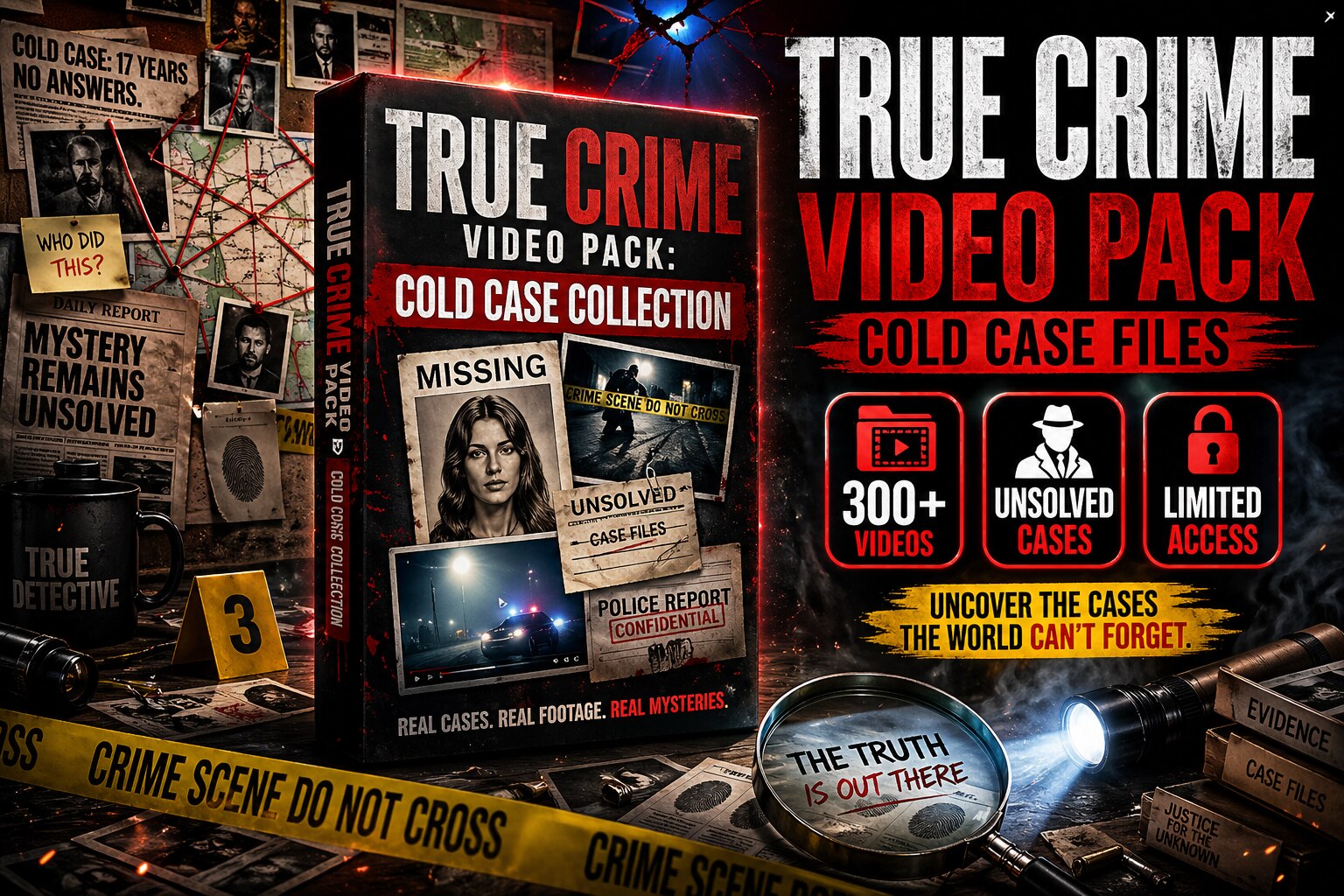 (PLR) True Crime Video Pack - Cold Case Collection Review: Demo + Bonuses
If you are looking at ways...