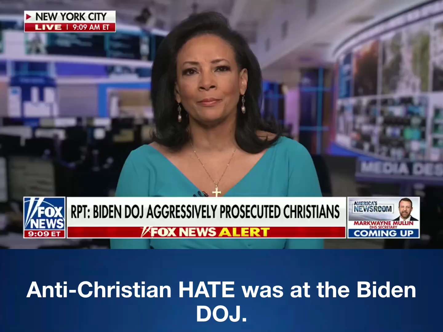A new report details just how bad the Anti-Christian HATE was at the Biden DOJ.

-They privately moc...
