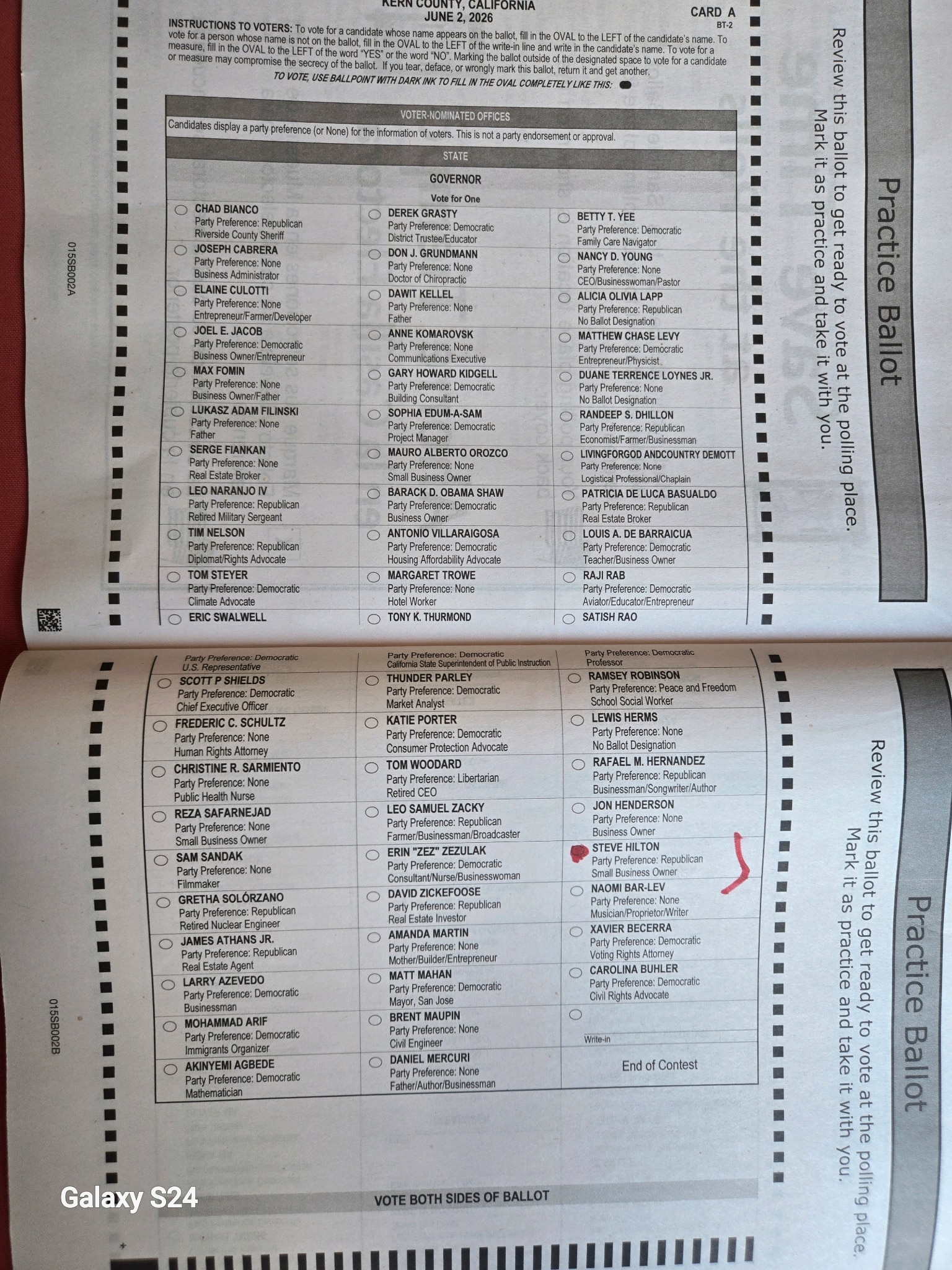 I've never seen anything like this. 62 people running for #California #Governor. I'm voting for @Ste...