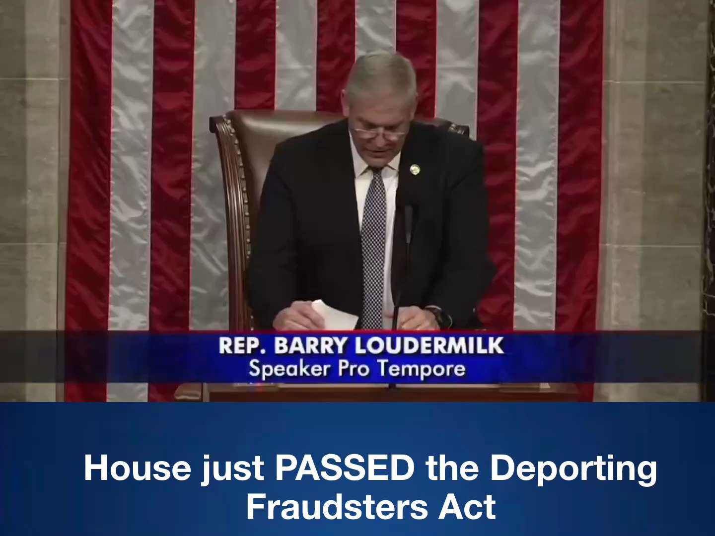 231-186 ✅
House just PASSED the Deporting Fraudsters Act — automatic deportation for illegals who co...