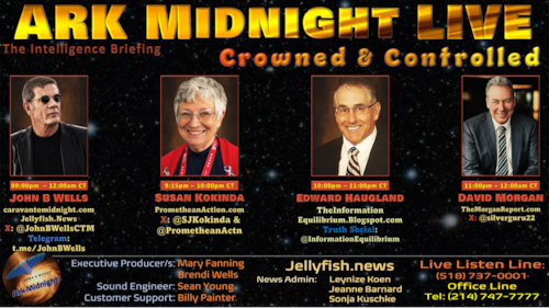 The Intelligence Briefing /Crowned & Controlled - John B Wells LIVE
