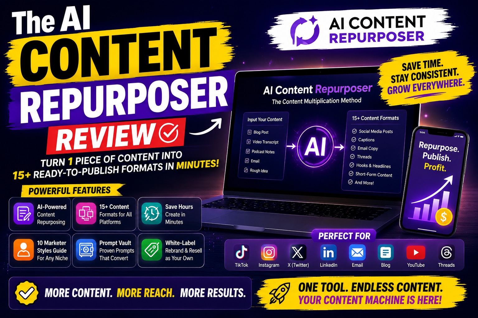 The AI Content Repurposer Review: Scam Rumors or Real Results Updates? 


What if the biggest mistak...