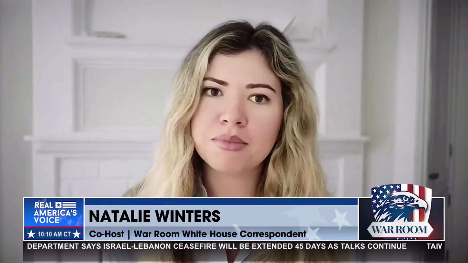 Real America's Voice on GETTR: ⚠️WINTERS RAISES RED FLAGS AFTER BEIJING TALKS

@n...