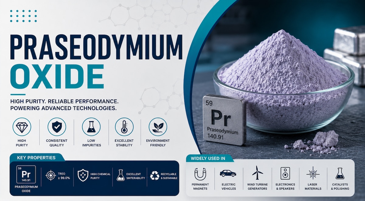 Praseodymium Oxide Price Trend: Market Insights, Demand, and Future Outlook

The Praseodymium Oxide ...