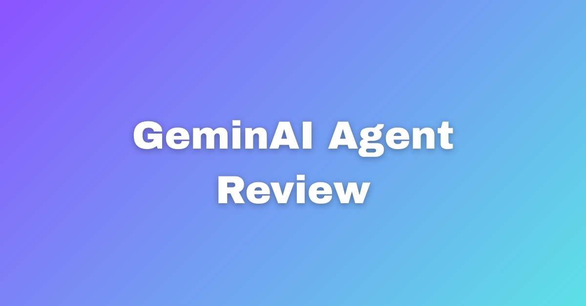 GeminAI Agent Review A Complete Buyer Guide 2026
The digital landscape is shifting at a breakneck pa...