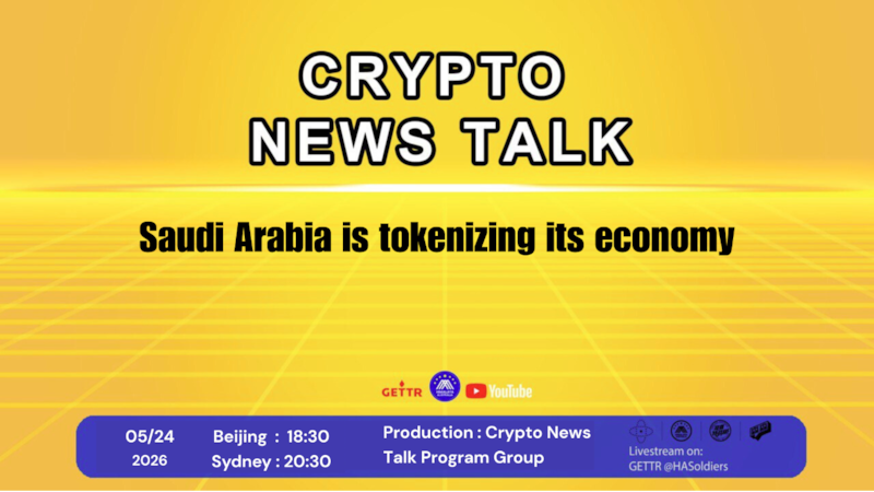 Crypto news talk Ep.196
Saudi Arabia is tokenizing its economy