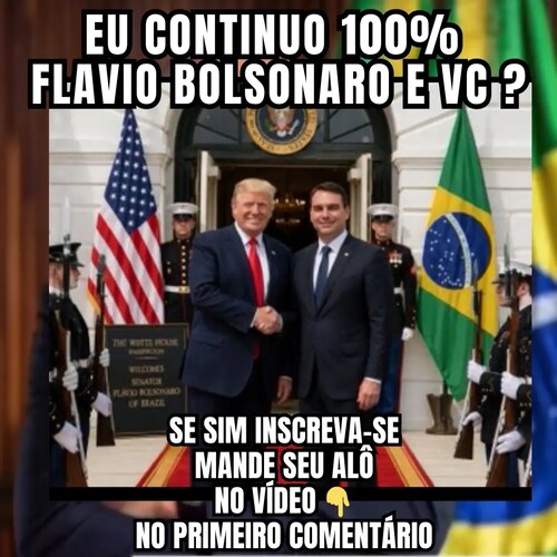 Visit 🇧🇷MEU AMIGO FLÁVIO PRESIDENTE🇧🇷's profile on GETTR. View their posts, photos, videos, and connect with them on the social platform.
